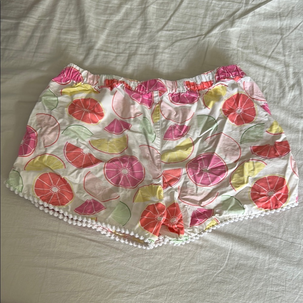 Gymboree Pink and Orange Floral Shorts